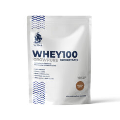 Whey100 Protein Growpure Concentrate Veller 1050g - Doce de Leite