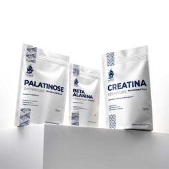 Combo Energia Sem Comprometer O Sono: Creatina Growpure Monohidratada Veller 180g + Platinose 180g + Beta Alanina 44g